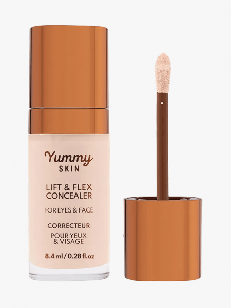 Danessa Myricks Beauty Yummy Skin Lift & Flex Concealer in branded component on a light gray background